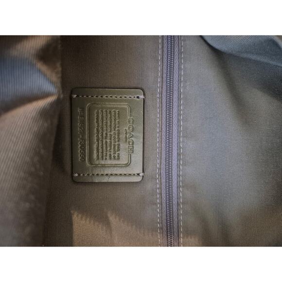 COACH Bag 30550 Backpack Pebbled Leather Medium Women's - Rare Green Authentic - Picture 12 of 16